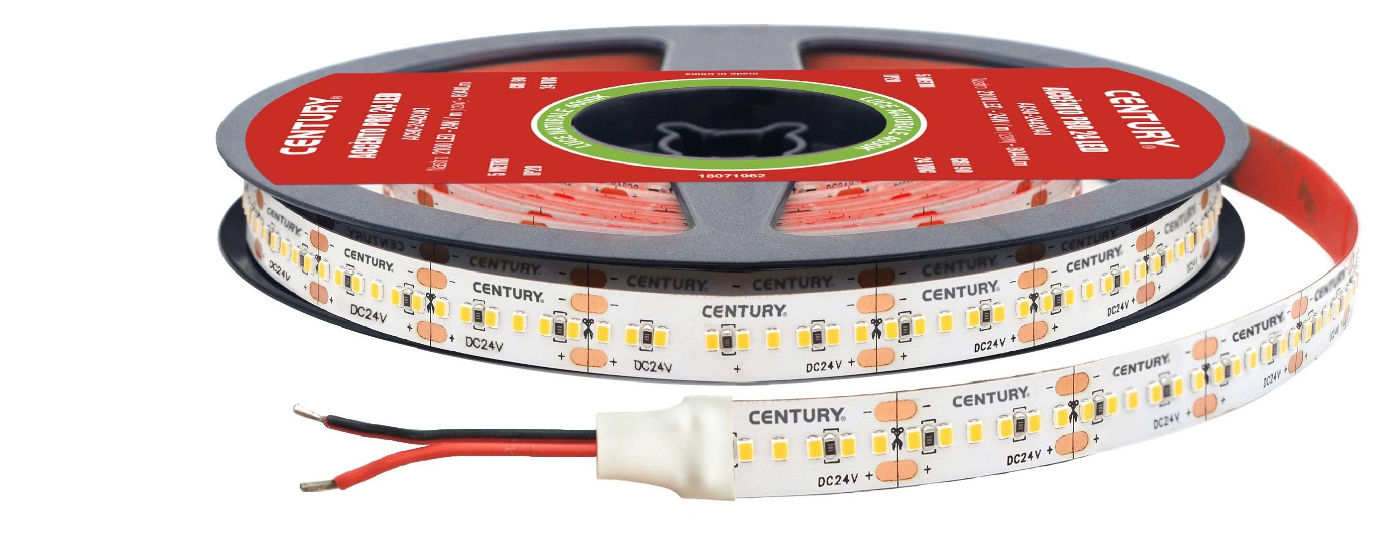 CEN AC90-2442040 LED pásek ACCENTO PRO 20W 420 led/m 120W 4000K 8040Lm Ra90 120d IP20 24VDC - CENTURY