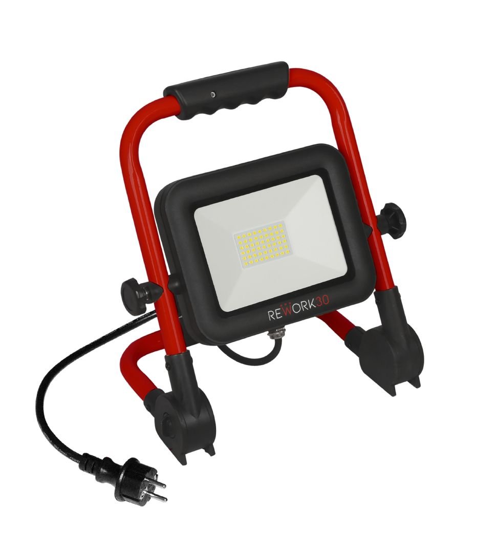 CEN RW-308540 REFLEKTOR LED REWORK PŘENOSNÝ. 30W 4000K 2700Lm s kabelem 2 metry IP65 - CENTURY