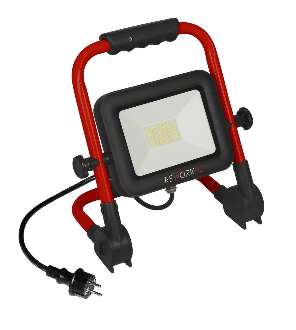 CEN RW-508540 REFLEKTOR LED REWORK PŘENOSNÝ. 50W 4000K 4400Lm s kabelem 2 metry IP65 - CENTURY