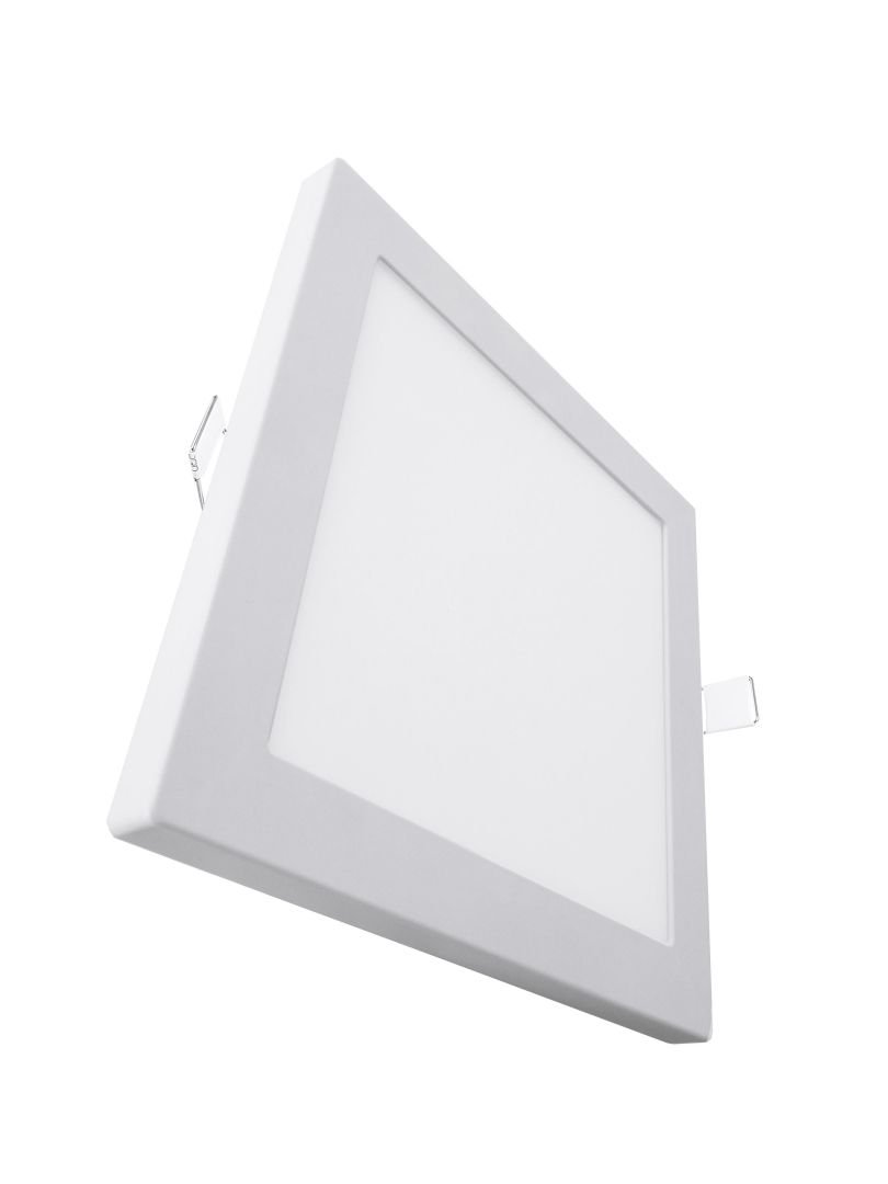 CEN FRBS-121830 LED PANEL FRISBEE HRANATÝ 180x180mm 12W 3000K 960Lm 120d IP20 - CENTURY
