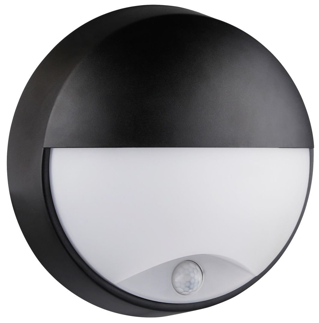 CEN OSTONPS-1421540 LED SVÍTIDLO OASI TONDA ČERNÉ NAPŮL ZAKRYTÉ SENSOR 14W 4000K 1055Lm 120d IP54 - CENTURY