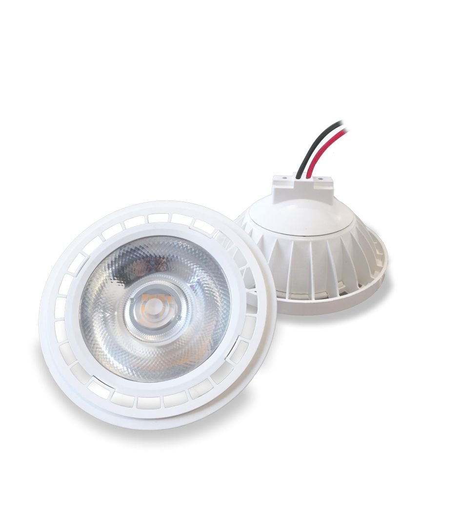 CEN CL-152440 AR111 LED CITY 15W 4000K 1200Lm 24d 230VAC kabel 111x45mm IP20 - CENTURY