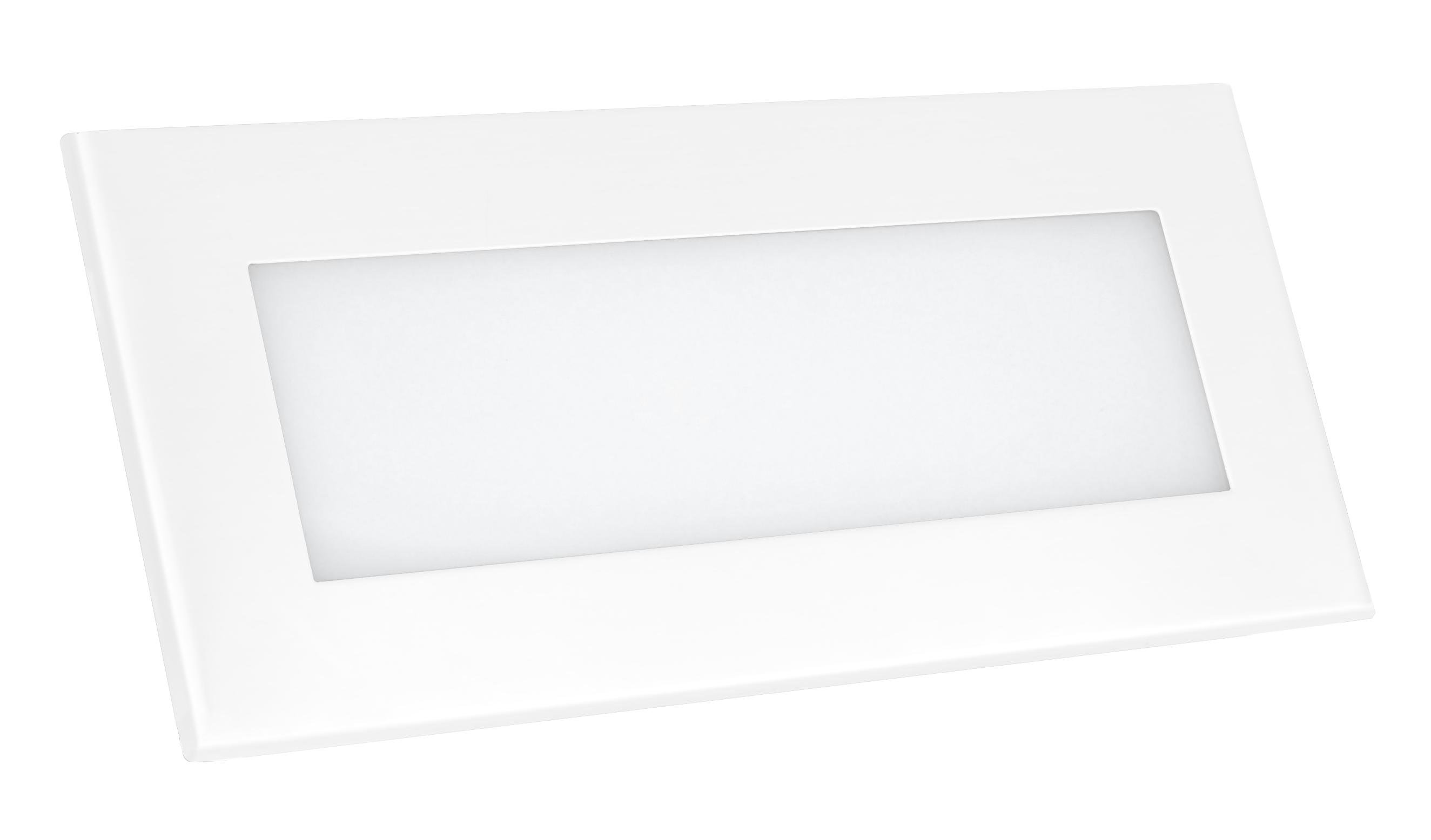 CEN CRT6E-050340 LED NOUZOVÉ SVÍTIDLO CORTES ZAPUŠTĚNÉ s nouzovým modulem 3hod 5W 4000K 280Lm 110d IP65 180x80x47mm - CENTURY