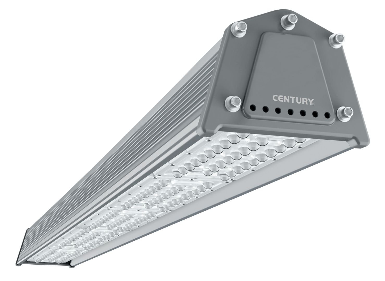 CEN EXTR-1501250 Průmyslové SVÍTIDLO LED EXTREMA závěsné 1200x137X102mm 150W 5000K 19500Lm 120d Dimm 1-10V IP65 - CENTURY