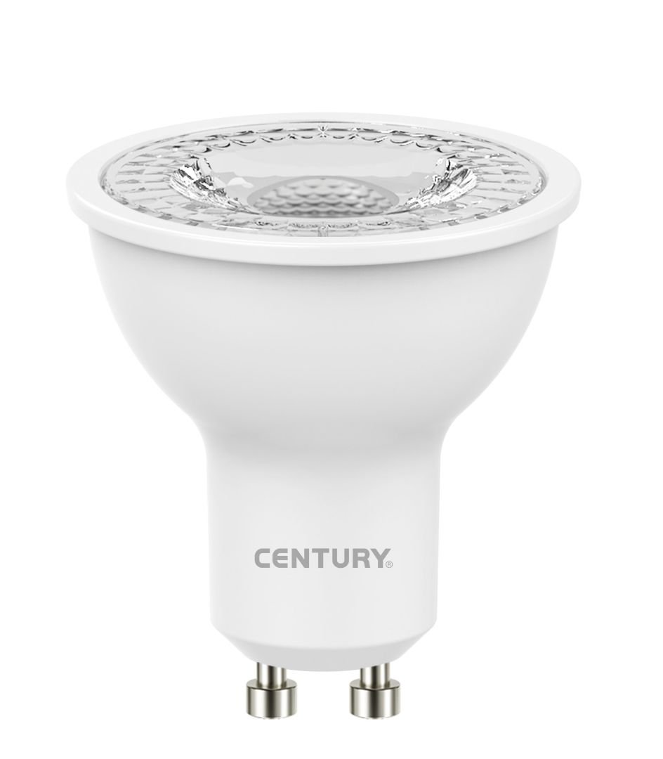 CEN LX38-061060 LED SPOT LEXAR 6W GU10 6000K 450Lm 38d 50x54mm IP20 - CENTURY