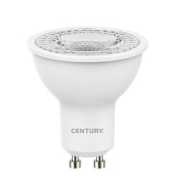 Obrázek pro produkt LED SPOT LEXAR 6W GU10 6000K 450Lm 38d 50x54mm IP20 - CENTURY