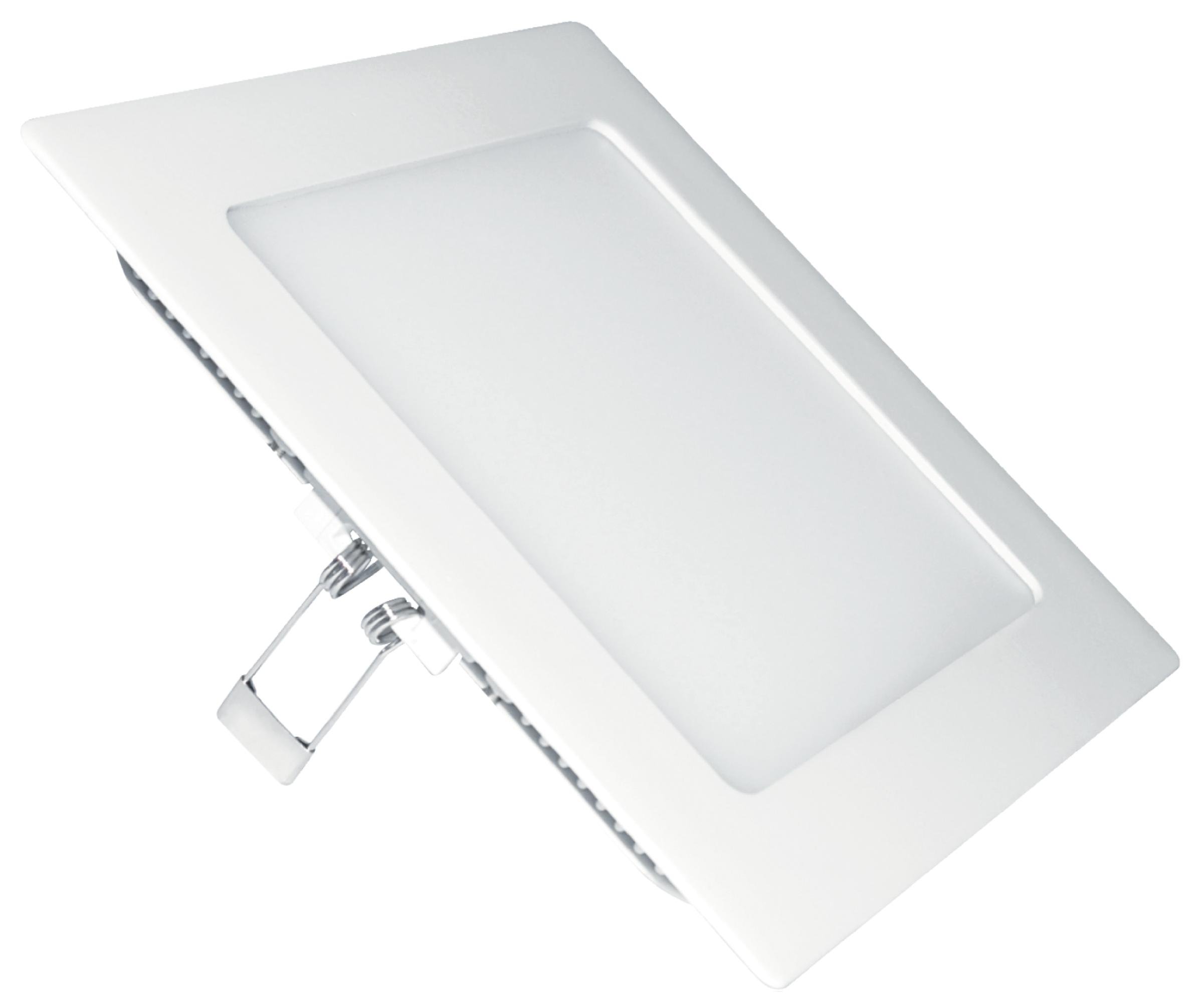 CEN PQ-182240 LED PANEL PTONDO ČTVEREC ZAPUŠTĚNÝ 225x225x15mm 18W 4000K 1440Lm 120d IP20 - CENTURY