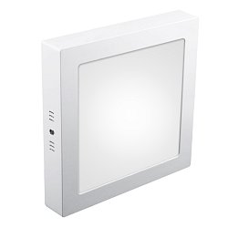 Obrázek pro produkt LED PANEL PLQUADRO HRANATÝ PŘISAZENÝ 300x300X35mm 24W 4000K 1920Lm 120d IP20  - CENTURY