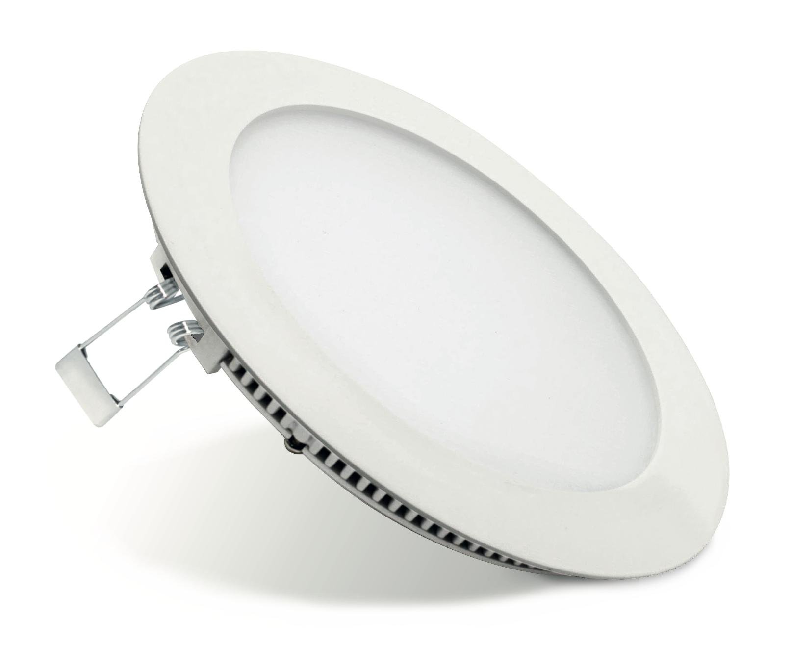 CEN PT-061240 LED PANEL PTONDO KRUH ZAPUŠTĚNÝ 120x15mm 6W 4000K 400Lm 120d IP20 - CENTURY