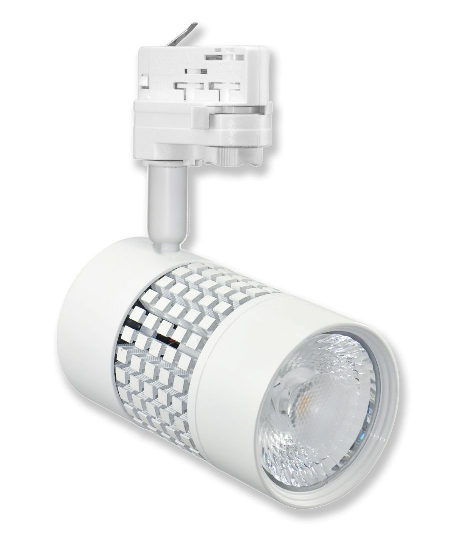 CEN RGTD-259030 SVÍTIDLO EURO TRACK kulaté BÍLÉ 25W 3000K Ra95 2150Lm 38d DIMM IP20 - CENTURY
