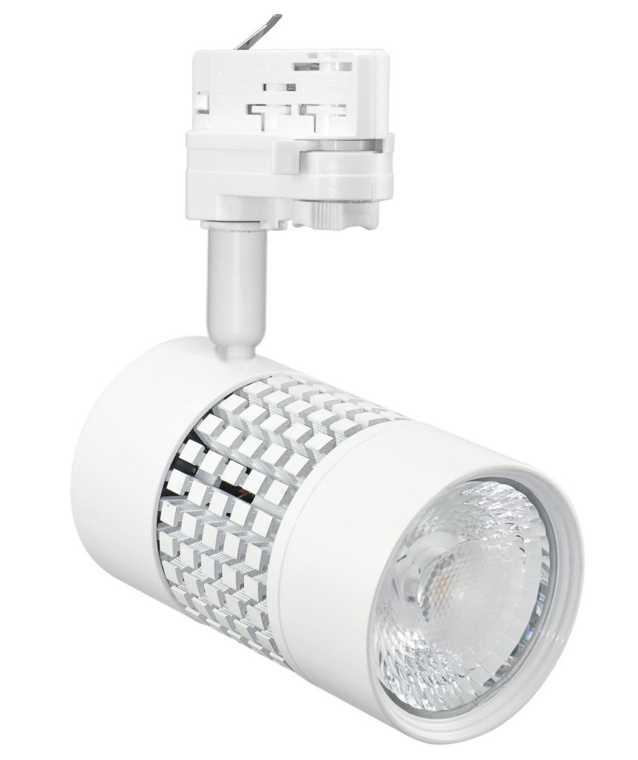 CEN RGTD-369030 SVÍTIDLO EURO TRACK kulaté BÍLÉ 36W 3000K Ra95 3020Lm 38d DIMM IP20 - CENTURY