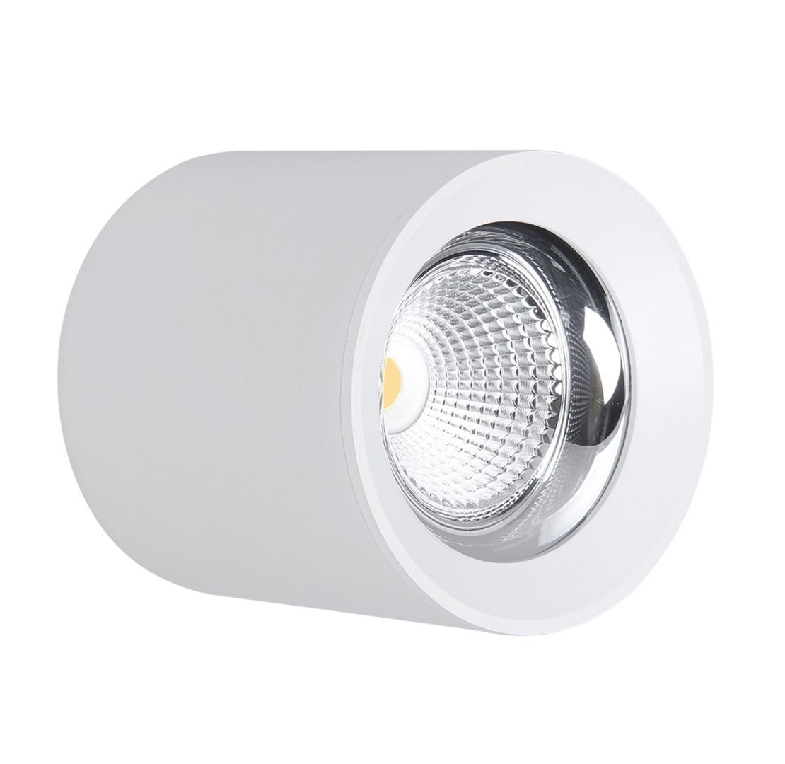 CEN RNDBI-1511040 Stropní SVÍTIDLO LED RONDO BÍLÉ 110x123mm 15W/230VAC 4000K 1350Lm 45d IP20 - CENTURY