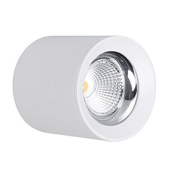 Obrázek pro produkt Stropní SVÍTIDLO LED RONDO BÍLÉ 110x123mm 15W/230VAC 4000K 1350Lm 45d IP20  - CENTURY