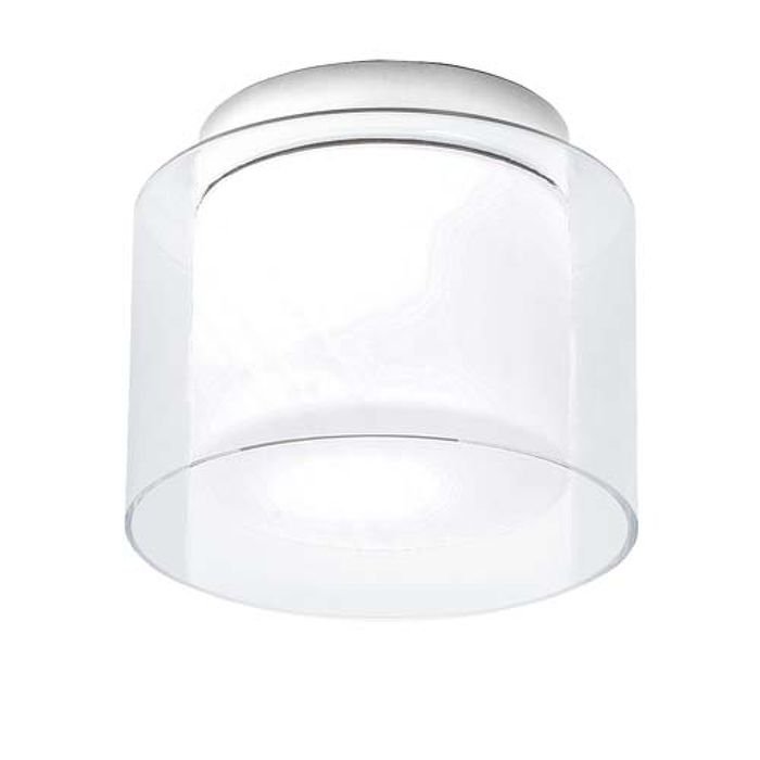 Levně AST 1049003 Stropní svítidlo AREZZO stropní čirá/opál 230V E27 60W IP44 (starý kód: AST 0963) - ASTRO Lighting