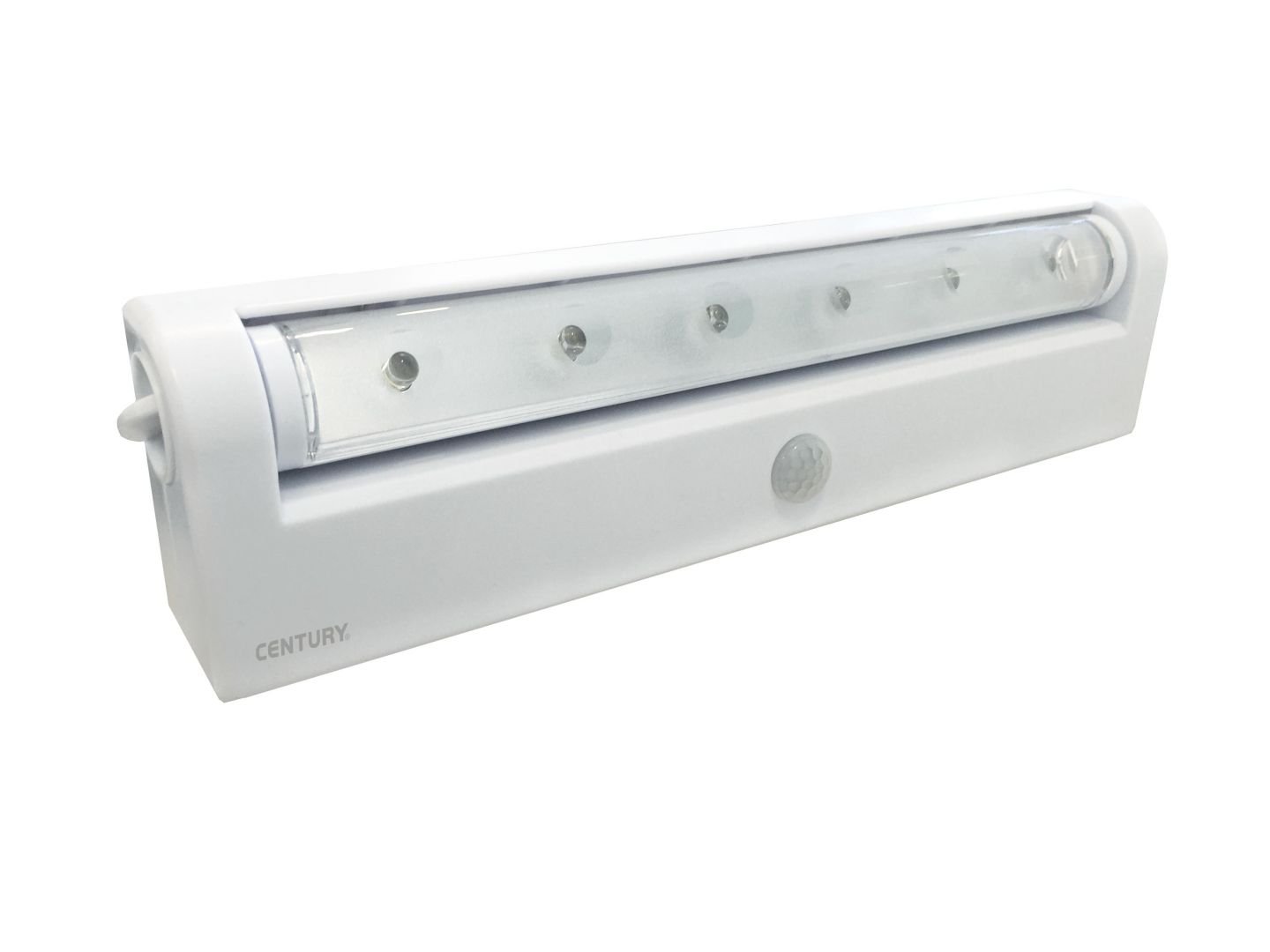 CEN SLDS-042240 LED SVÍTIDLO SENSOR otočné 25d 0,4W 4000K 40Lm 120d IP20 na baterie 3x1,5V AAA - CENTURY