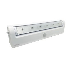 Obrázek pro produkt LED SVÍTIDLO SENSOR otočné 25d 0,4W 4000K 40Lm 120d IP20 na baterie 3x1,5V AAA - CENTURY