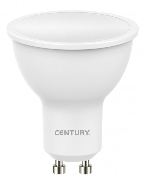 CEN K2T7LED-071030 CENTURY LED žárovka 7W GU10 3000K 600lm 110° Ø50x59mm IP20 - CENTURY