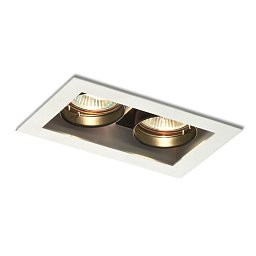 Obrázek pro produkt Zápustné svítidlo MONE II zápustná výklopná bílá 12V GU5,3 2x50W - RED - DESIGN RENDL