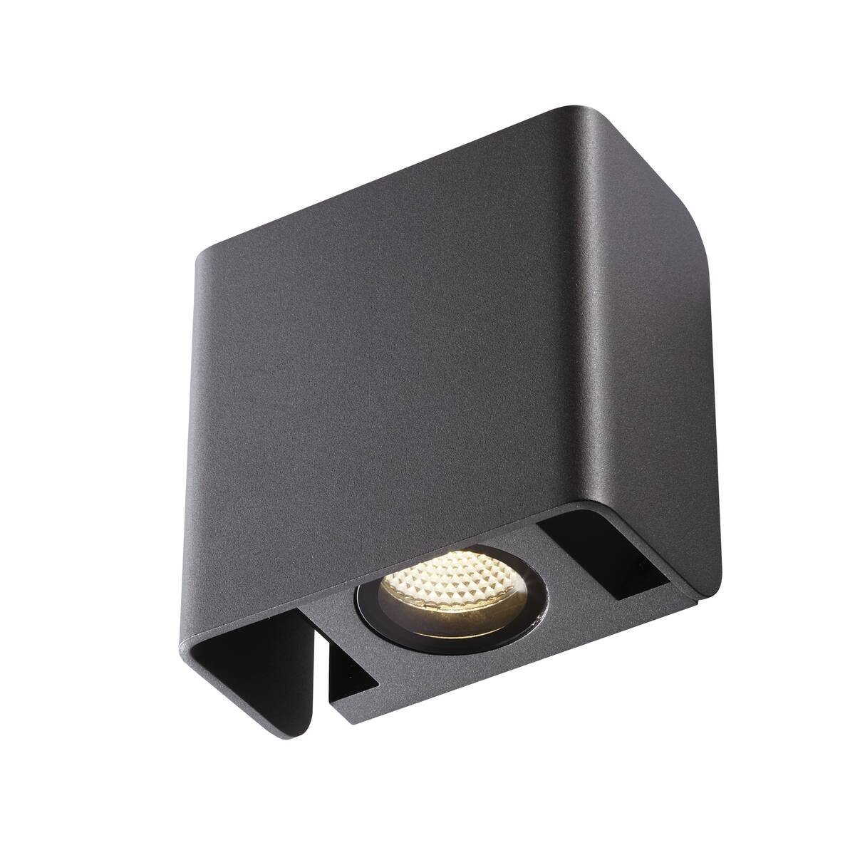 LA 1002900 Nástěnné svítidlo MANA antracit LED 12W 325lm 3000K - BIG WHITE (SLV)