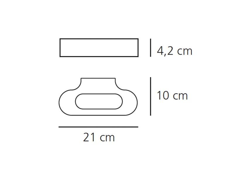 AR 0615030A Talo nástěnné - 3000K - leštěný chrom - ARTEMIDE (obrázek 6)