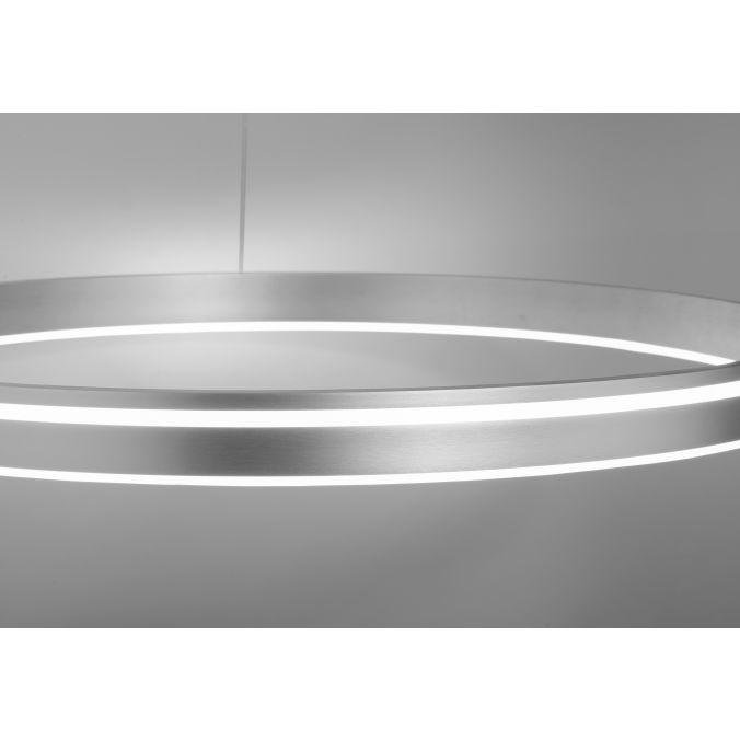 PN 8412-55 Závěsné svítidlo Q-VITO LED Smart Home 79,4cm 58W 5800lm 2700-5000K ocel - PAUL NEUHAUS (obrázek 2)