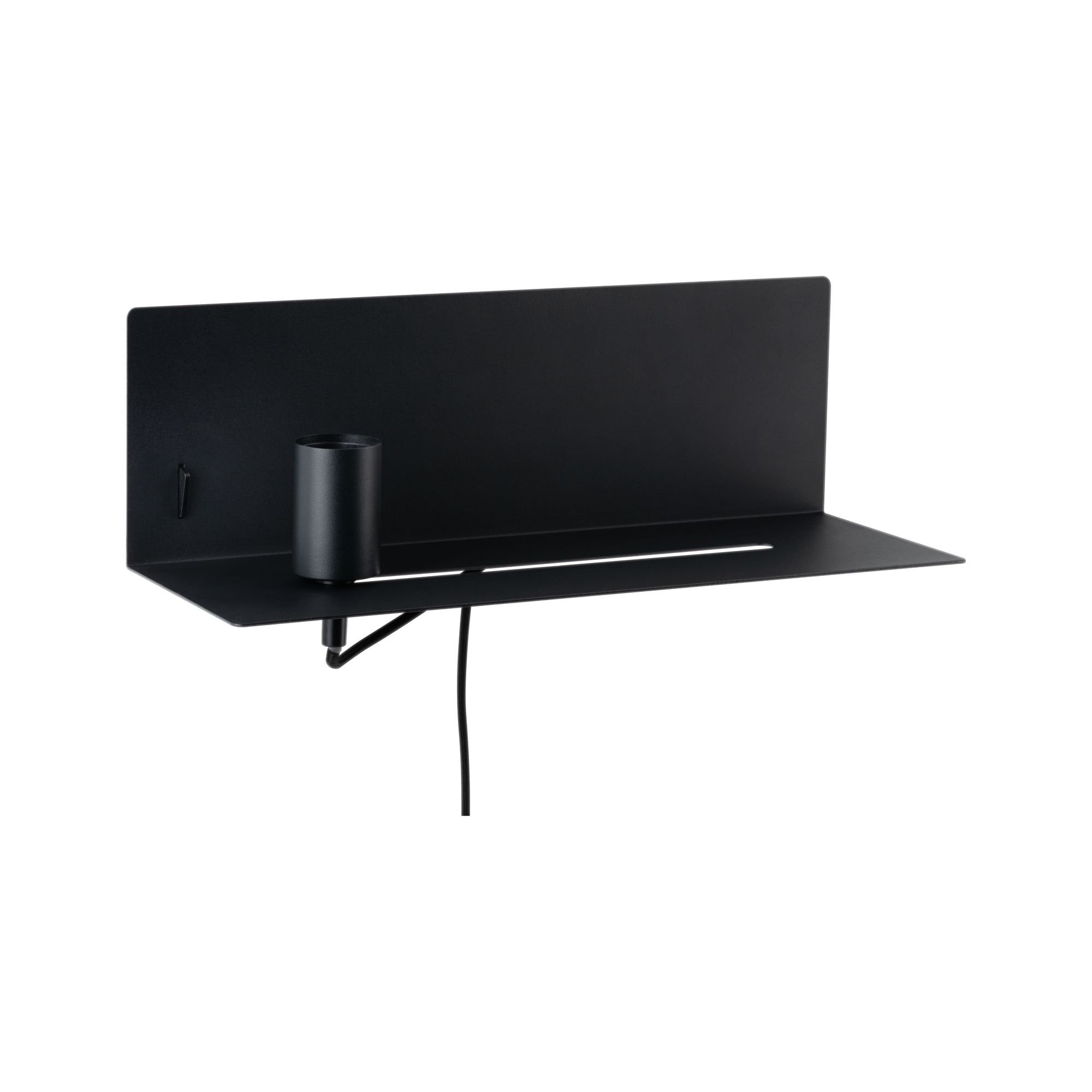 P 78920 Nástěnné svítidlo Ablage Devara E27 max. 40W černá / kov USB - PAULMANN (obrázek 13)