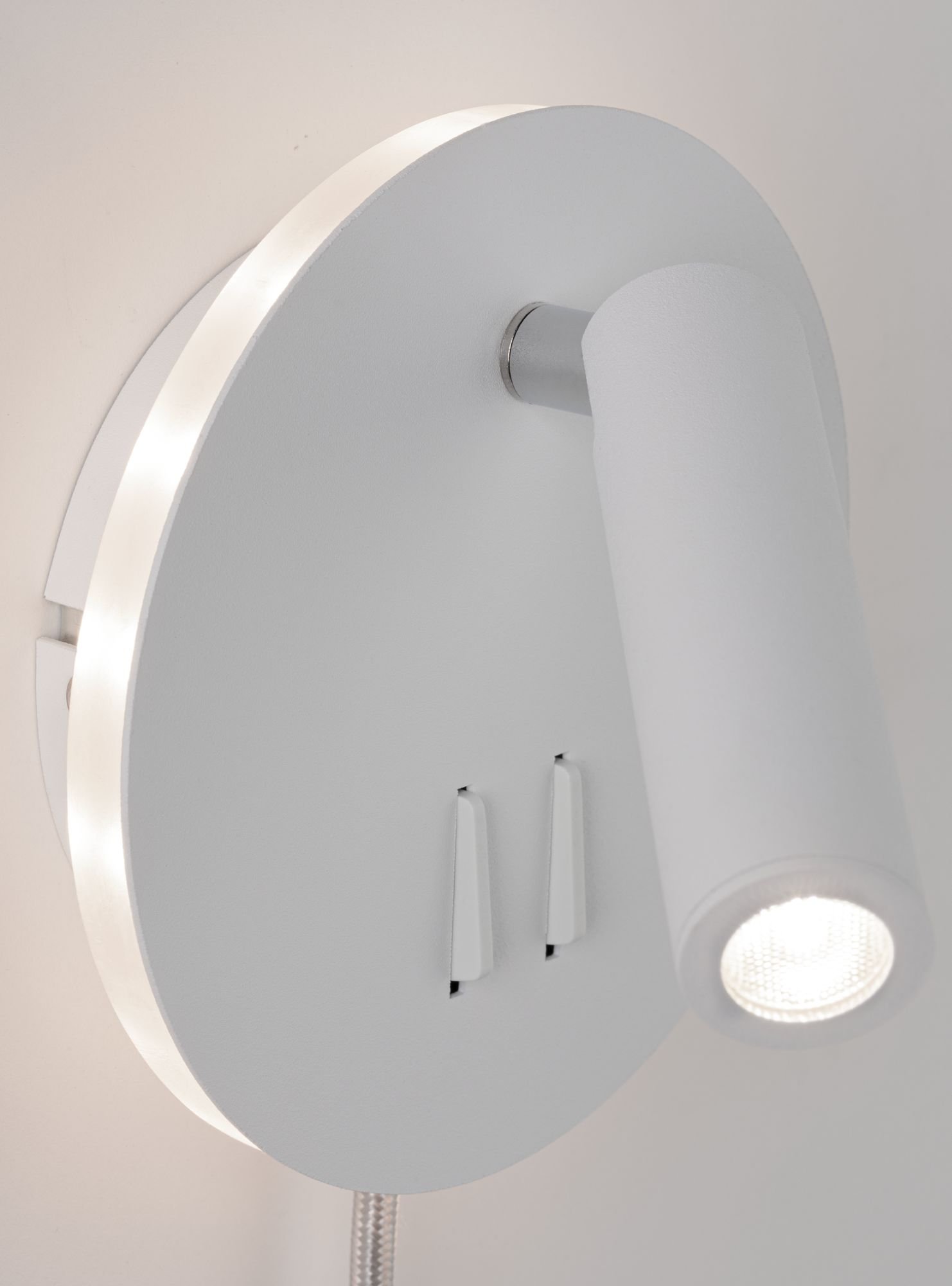 P 78918 LED nástěnné svítidlo Tabari 4 W/ 1,4 W bílá/chrom, kov - PAULMANN (obrázek 3)