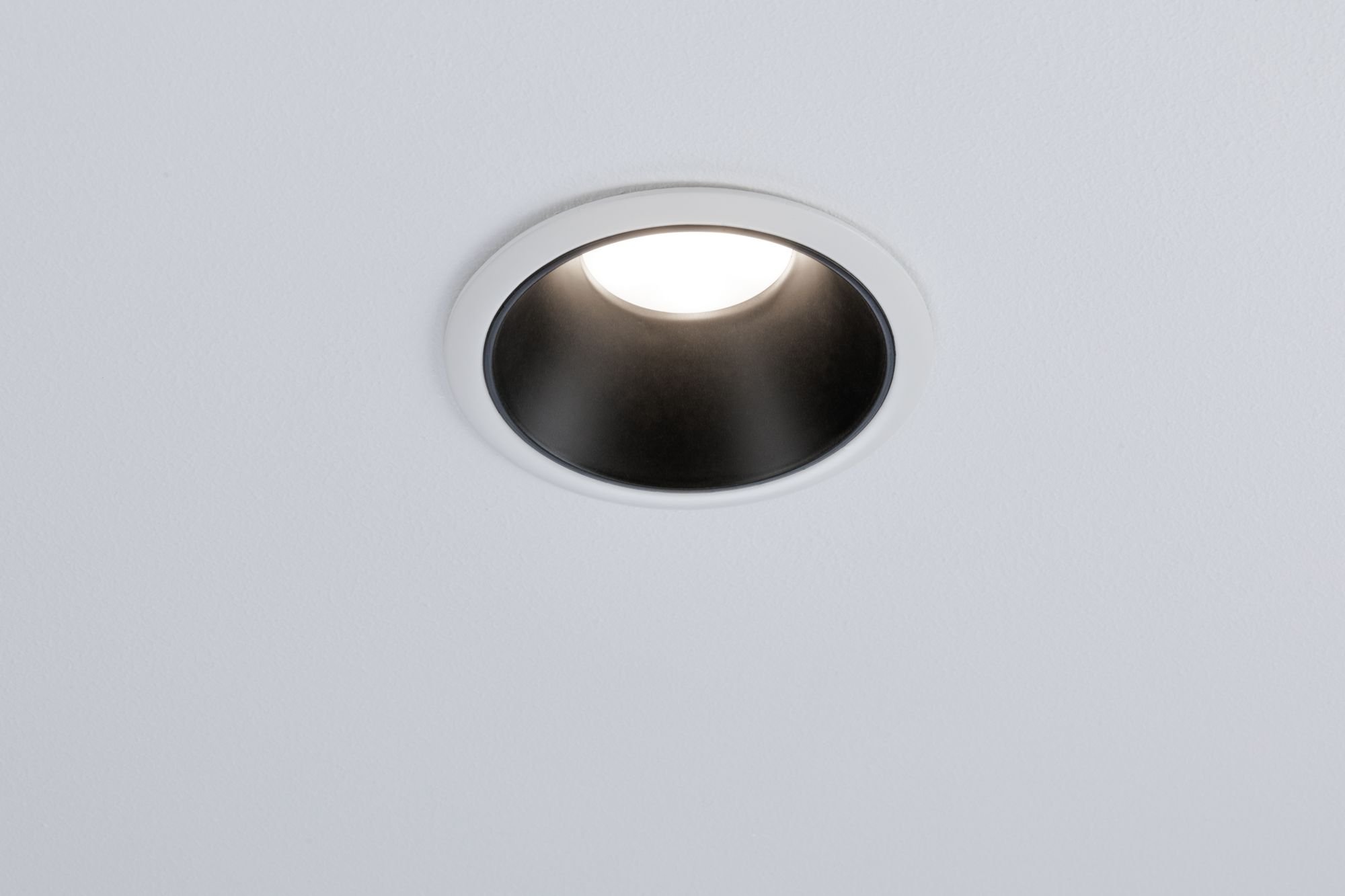 P 93401 Vestavné svítidlo LED Cole 6,5W bílá/černá mat 3-krokové-stmívatelné 2700K teplá bílá - PAULMANN (obrázek 3)