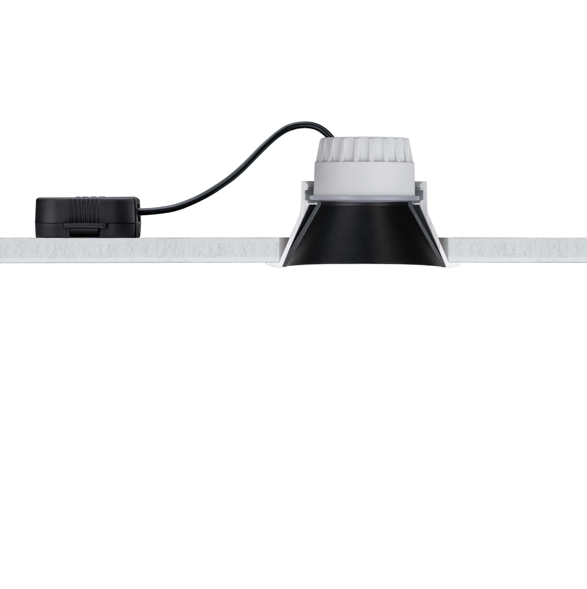 P 93401 Vestavné svítidlo LED Cole 6,5W bílá/černá mat 3-krokové-stmívatelné 2700K teplá bílá - PAULMANN (obrázek 9)