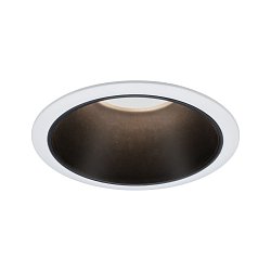 Obrázek pro produkt Vestavné svítidlo LED Cole 6,5W bílá/černá mat 3-krokové-stmívatelné 2700K teplá bílá - PAULMANN