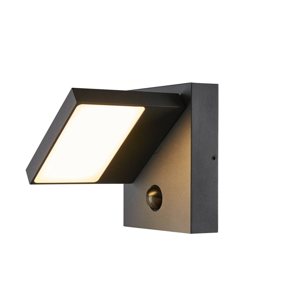 LA 1002990 ABRIDOR SENSOR Outdoor, nástěnné LED svítidlo, IP55, antracitové, 3000/4000K - BIG WHITE (SLV)