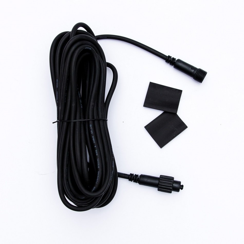 DLED EFX110 DecoLED Prodlužovací kabel, černý, 10m, IP67 EFX110