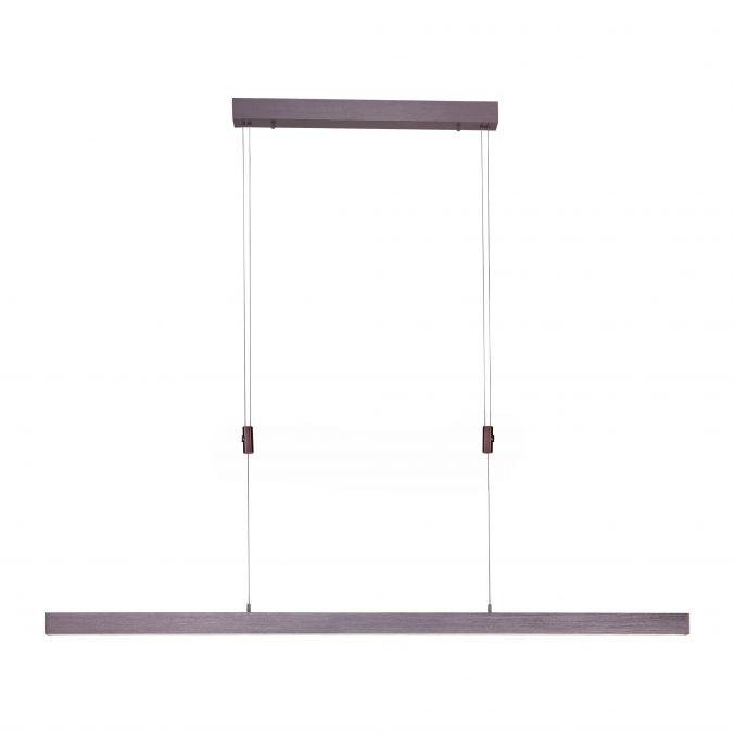 PN 2568-24 ADRIANA LED závěsné svítidlo, sépiová hnědá, lineární, design 2700-5000K - PAUL NEUHAUS