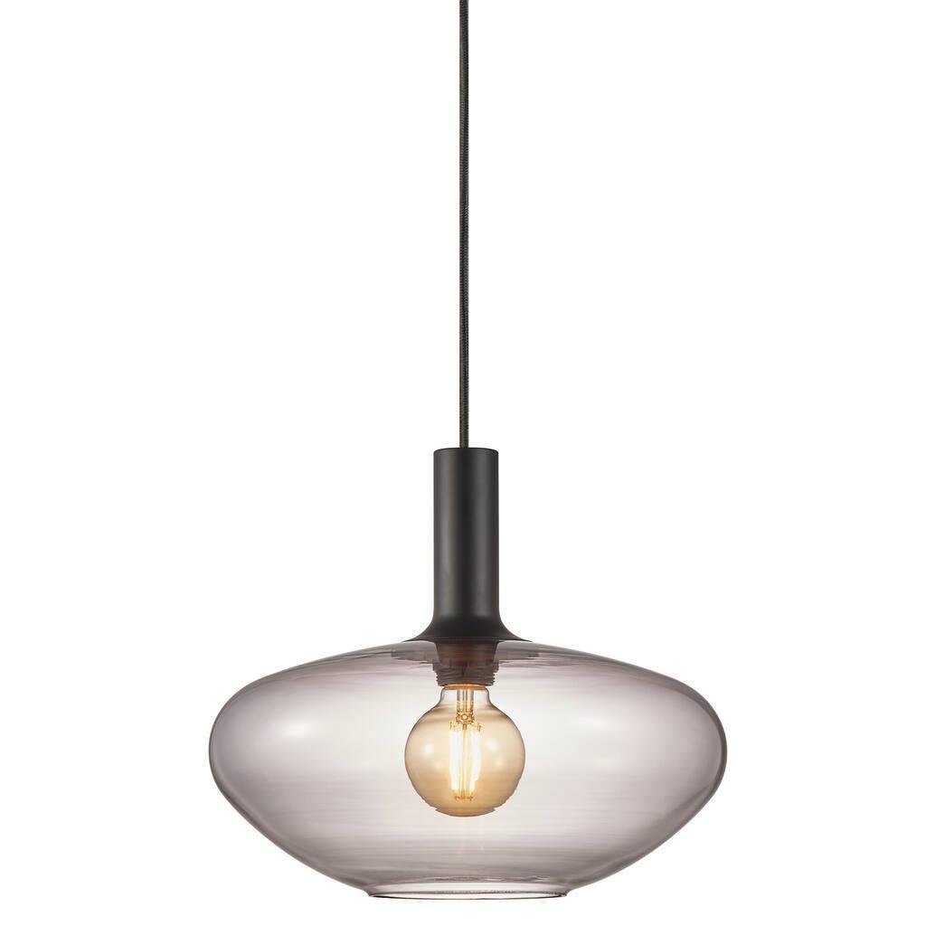 NOR 48973047 Závěsné svítidlo Alton 35 60W E27 černá kouřová - NORDLUX