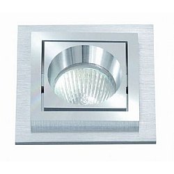 Obrázek pro produkt Vestavné svítidlo Aluminio Plata, kartáč.hliník LED3x3W, 230V - BPM