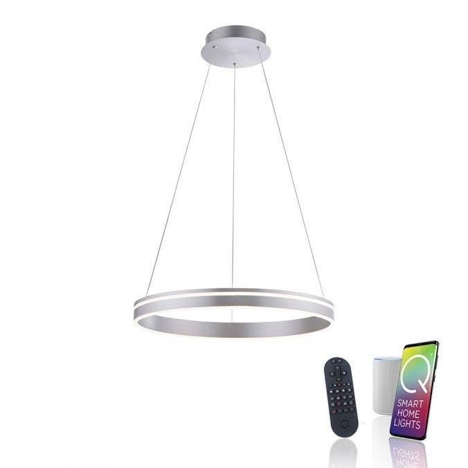 PN 8411-55 Q-VITO, LED závěsné svítidlo, Smart Home, průměr 59cm ZigBee 2700-5000K - PAUL NEUHAUS
