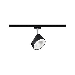 Obrázek pro produkt URail LED-spot Arena 15 W černá mat/chrom 4000K kov/umělá hmota stmívatelné - PAULMANN