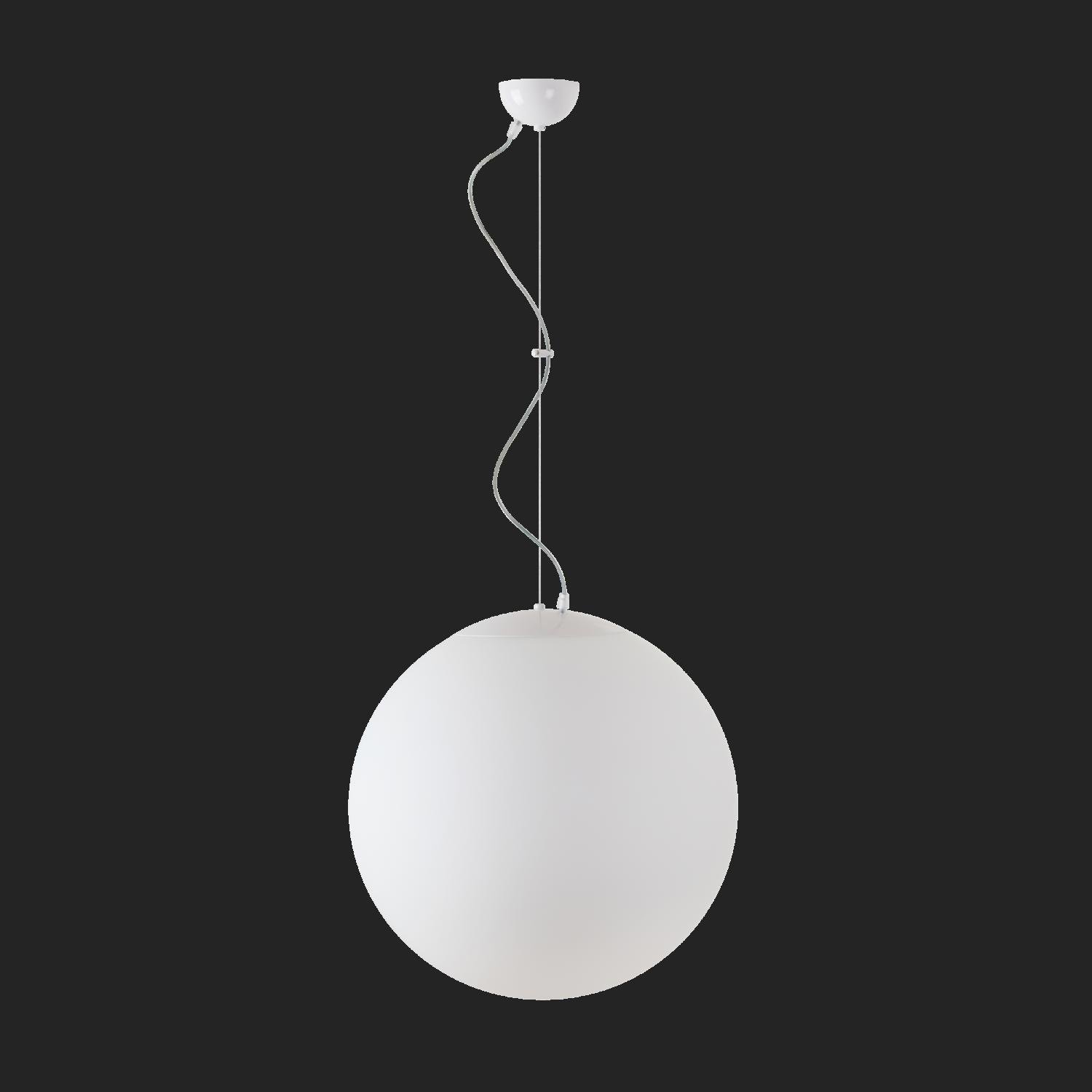 OS ADR60292 ADRIA L4 závěsné skleněné svítidlo bílá IP40 3000 K 41W LED nouzové kombinované 3 h (původní kód OS 60292) - OSMONT