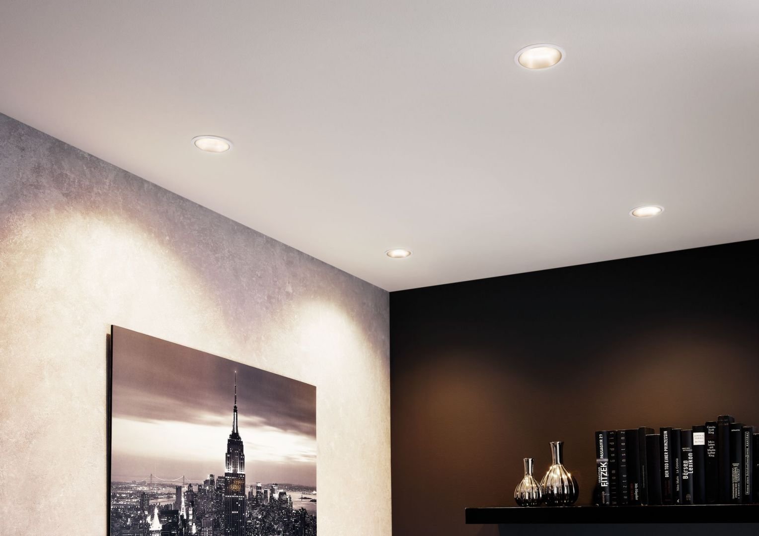 P 93405 Vestavné svítidlo LED Cole 6,5W bílá/zlatá mat 3-krokové-stmívatelné 2700K teplá bílá - PAULMANN (obrázek 4)