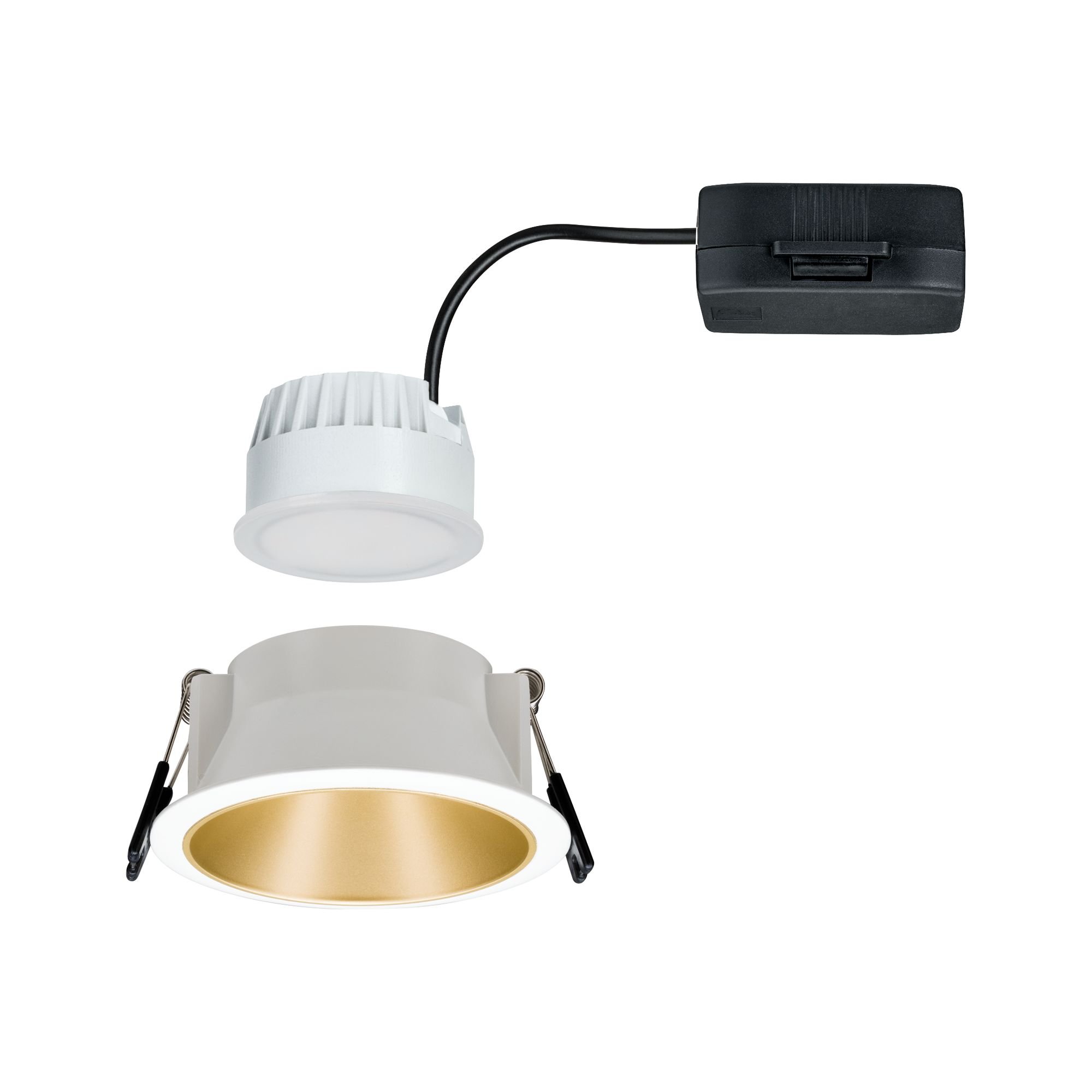 P 93405 Vestavné svítidlo LED Cole 6,5W bílá/zlatá mat 3-krokové-stmívatelné 2700K teplá bílá - PAULMANN (obrázek 5)