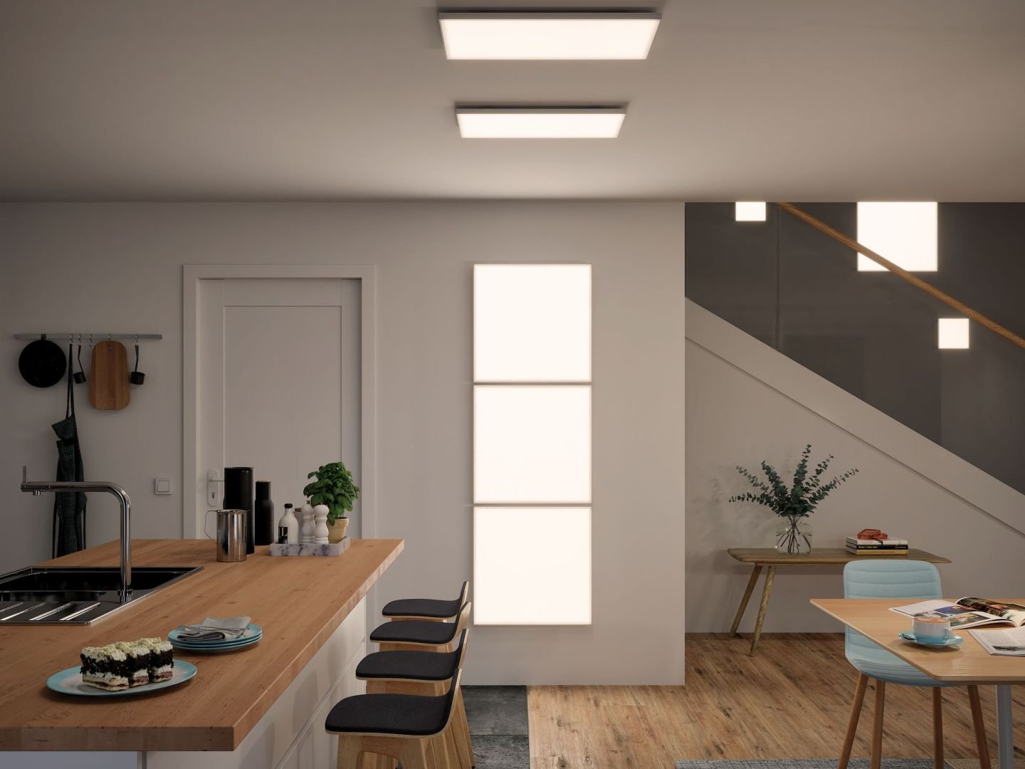 P 79819 Velora LED Panel 595x295mm 29 W bílá mat - PAULMANN (obrázek 3)