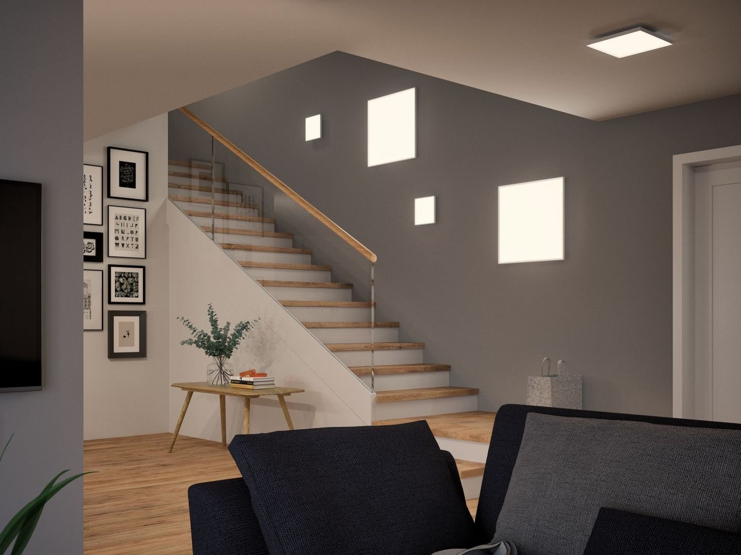P 79816 Velora LED Panel 225x225mm 13 W bílá mat - PAULMANN (obrázek 3)