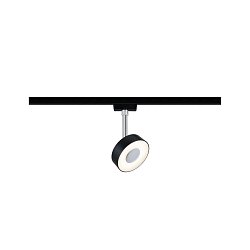 Obrázek pro produkt URail LED-spot Circle 5W černá mat 2700K kov/umělá hmota stmívatelné - PAULMANN