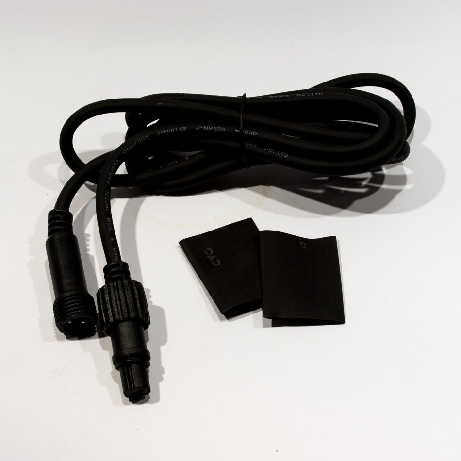 DLED EFX12 DecoLED Prodlužovací kabel - černý, 2m EFX12
