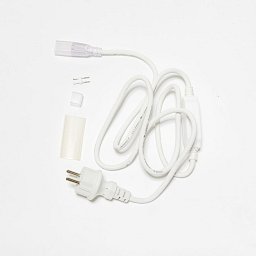 Obrázek pro produkt DecoLED Napájecí kabel pro dvoustranný LED Neon, IP67, 1,5 m, bílý 2DNAC01
