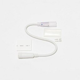 Obrázek pro produkt DecoLED Prodlužovací kabel pro D-TYP jednostranný LED Neon, IP67, 25 cm, bílý, samičí DDN22