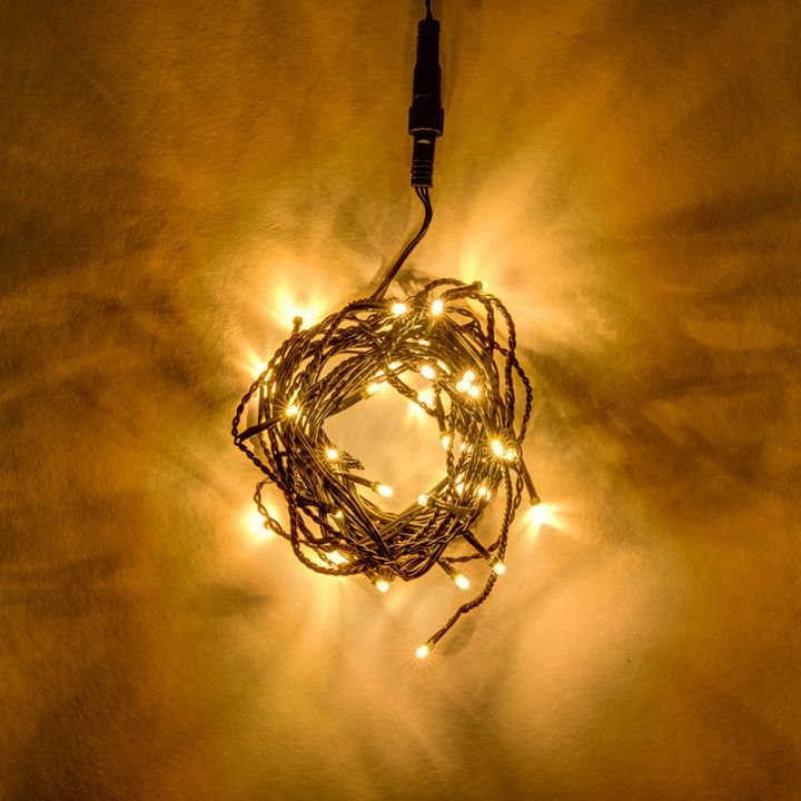 DLED LWI35W DecoLED LED světelné krápníky, 2x0,5m, teple bílá, 40 diod LWI35W