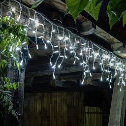 Obrázek pro produkt DecoLED LED vánoční světelné krápníky - 3m, ledově bílá ILNX0305