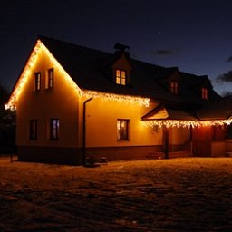 Obrázek pro produkt DecoLED Světelné krápníky - 3m, teple bílá, 114LED ILNX0305W
