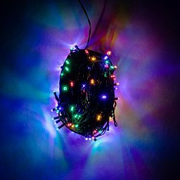 Obrázek pro produkt DecoLED LED světelný řetěz, 40 m, multicolor, 200 barevných diod ELSLN340M